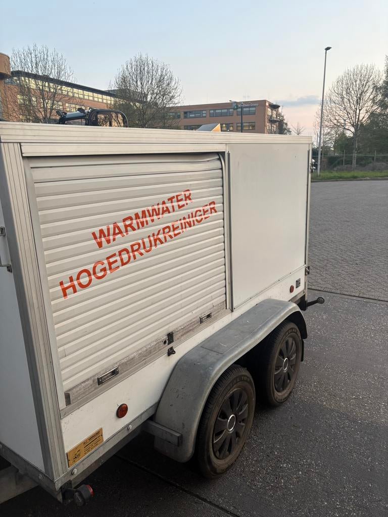 Hogedrukreiniger warmwater/stoom functie 250 bar, Ophalen, Gebruikt, Elektrisch, Met regelbare waterdruk