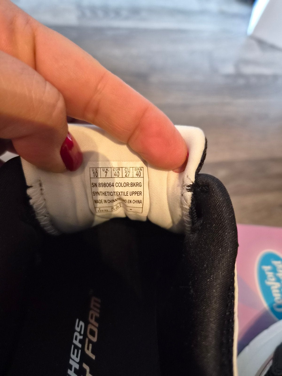 NIEUW Skechers Memory Foam 898064 BKRG Orbital Arrize Maat 4, Kleding | Heren, Zwart, Nieuw, Ophalen of Verzenden, Sneakers of Gympen