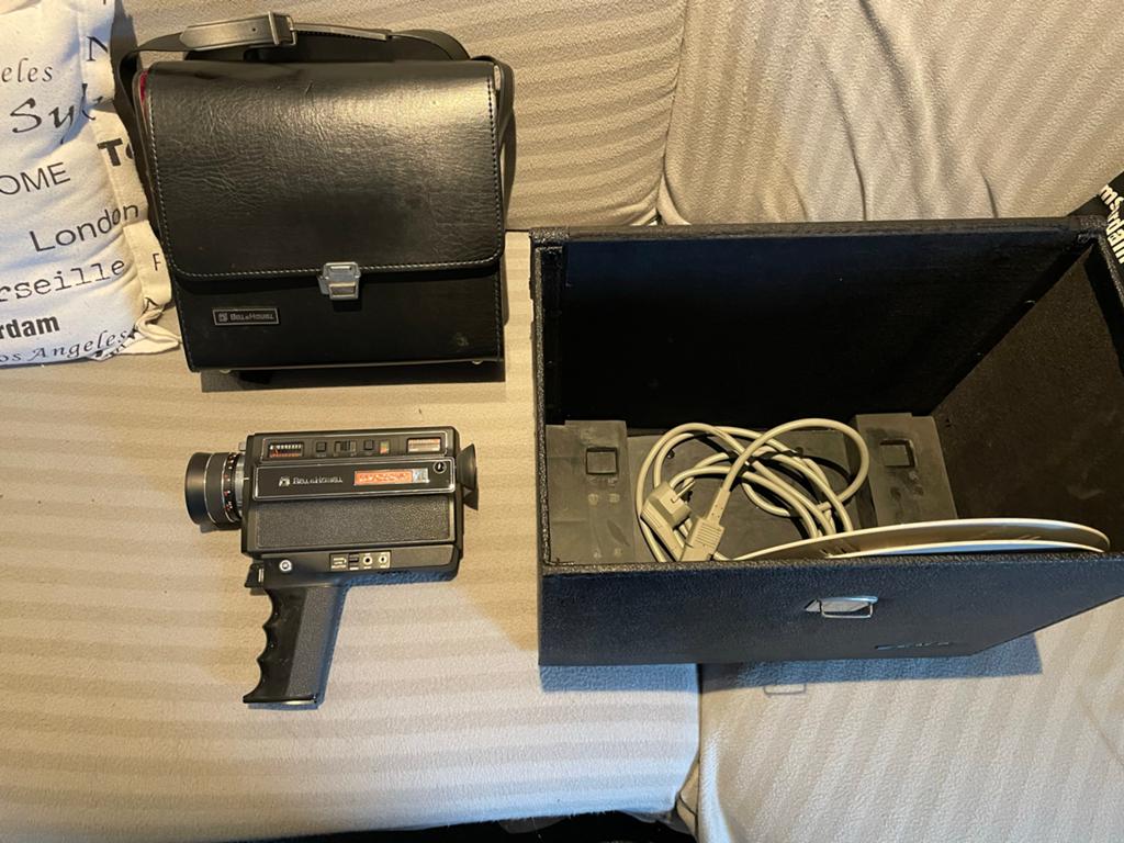 Complete 8mm Camera Set met Projector en Accessoires, Ophalen of Verzenden, 8mm, Camera