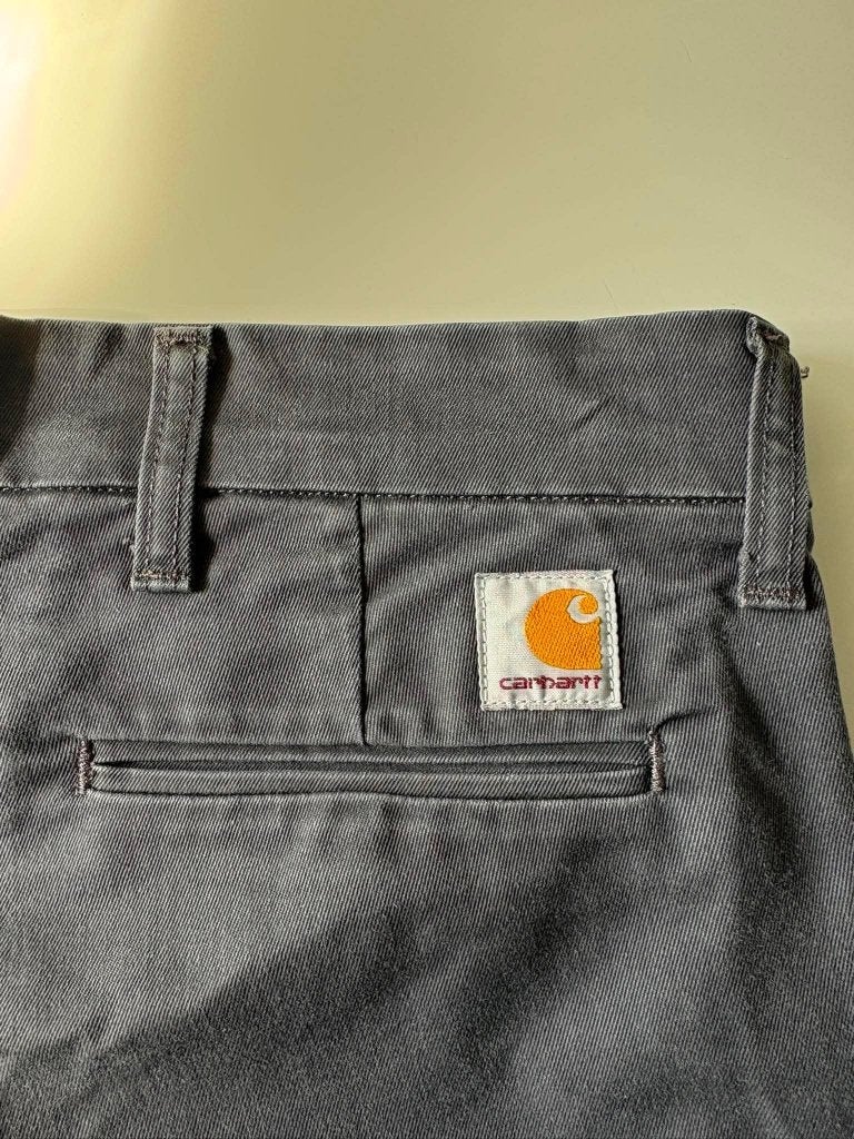 Carhartt WIP Sid Pant chino broek — W31 x L34 — Donkergrijs, Maat 48/50 (M), Carhartt, Ophalen of Verzenden, Zo goed als nieuw