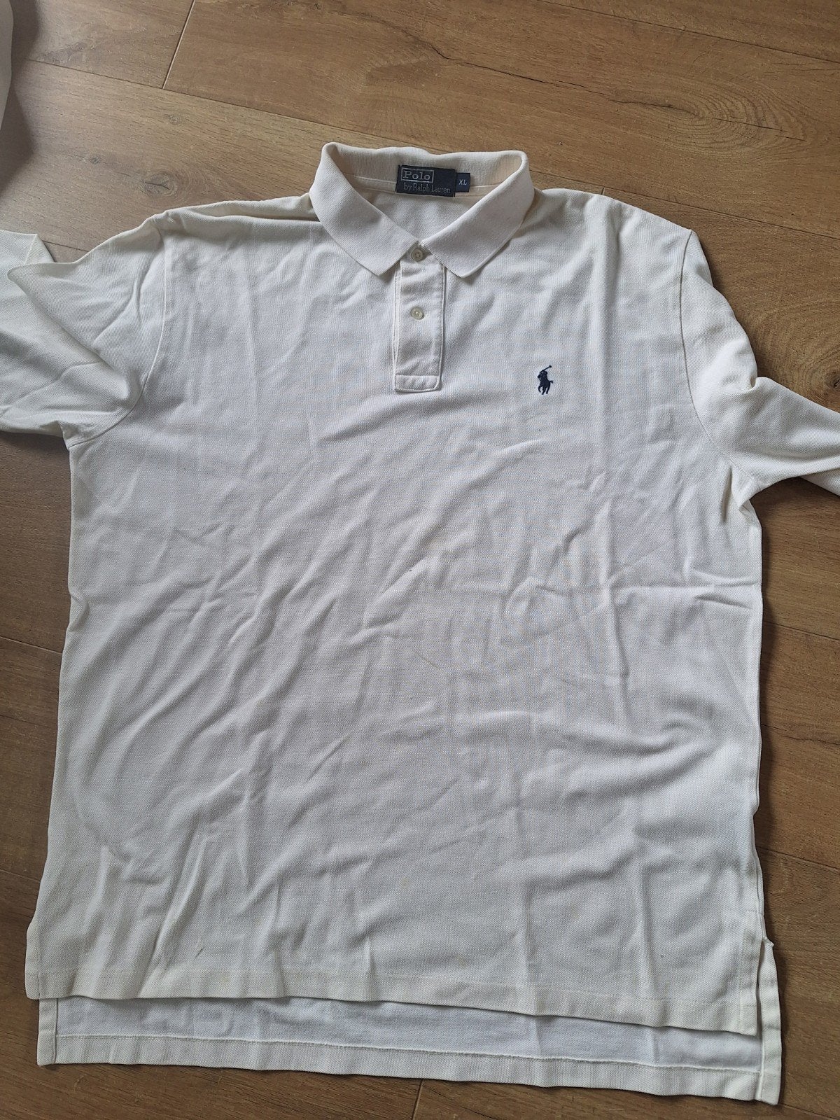 Polo Ralph Lauren Longsleeve Polo Wit XL, Wit, Maat 56/58 (XL), Ophalen of Verzenden, Polo Ralph Lauren