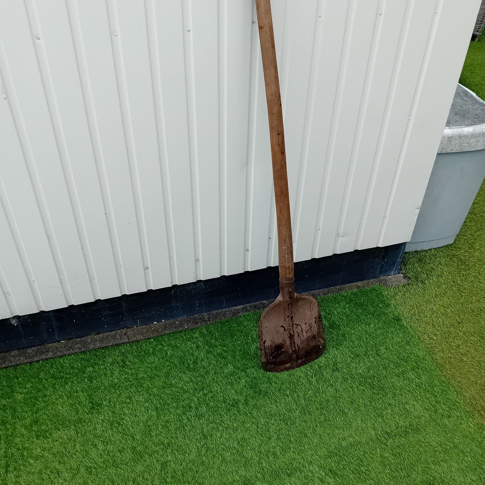 Gebruikte schop met houten steel, Ophalen of Verzenden, Gebruikt, Schop, Onbekend