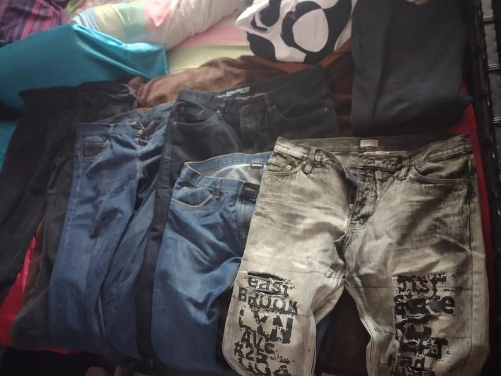 5x jeans, Kleding | Heren, Heren-kledingpakketten, Zo goed als nieuw, Overige maten, Ophalen of Verzenden