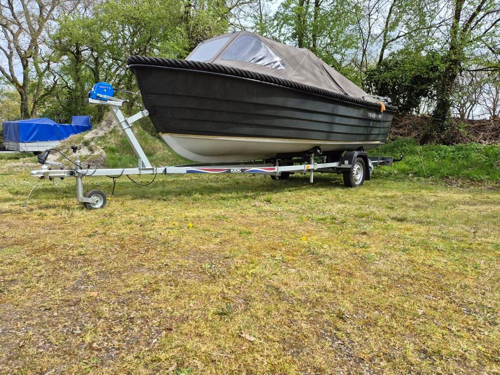 Boottrailer, Ophalen, Minder dan 1500 kg, Sloepentrailer, Minder dan 6 meter