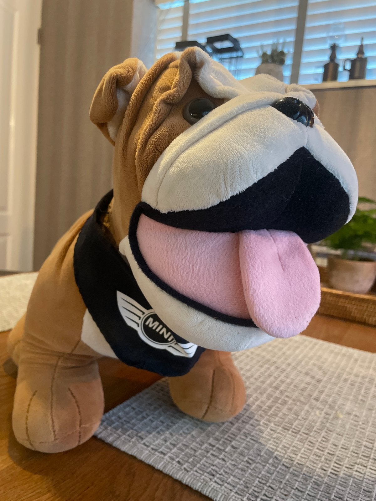 Mini Cooper Bulldog Knuffel, Ophalen of Verzenden