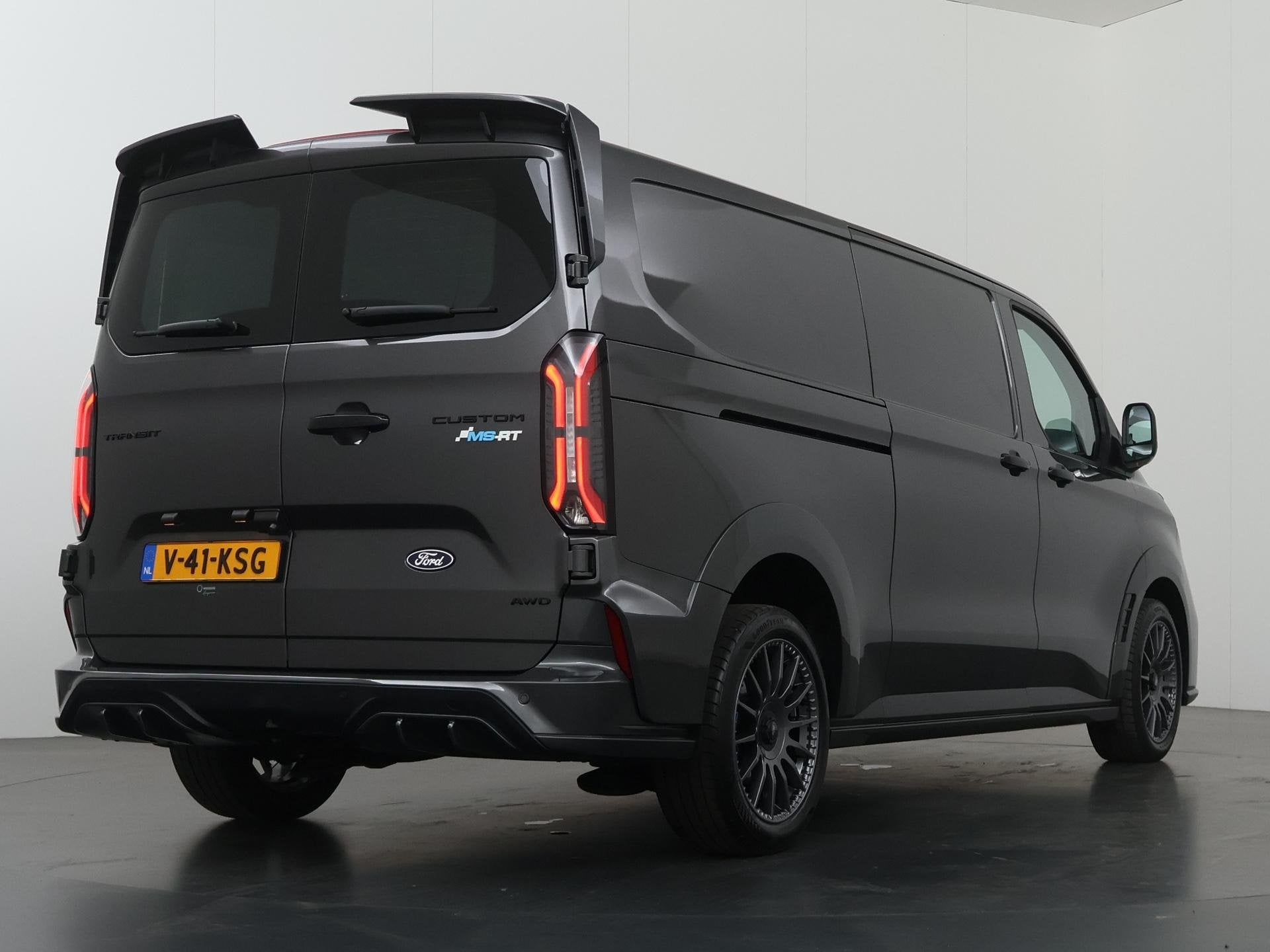 Ford Transit Custom 320 2.0 TDCI | L2 H1 | MS-RT | AUT. | 17, Auto's, Bestelauto's, Automaat, Stof, Gebruikt, 4 cilinders