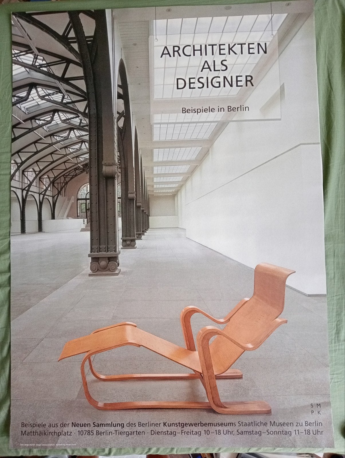Architectuur affiche Architekten Als Designer Berlijn, Ophalen of Verzenden, Gebruikt, A1 t/m A3, Film en Tv