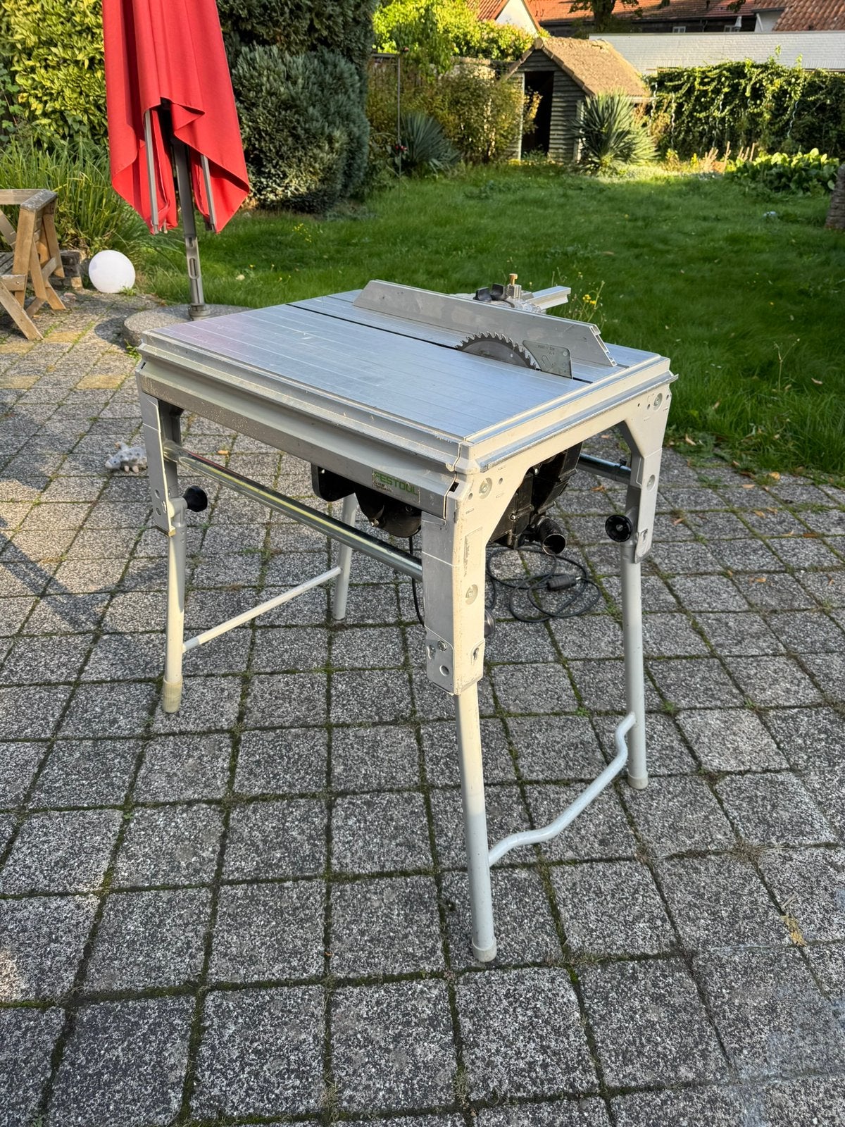 Festool CS 70 EB Tafelzaag, Ophalen, Gebruikt, Cirkelzaag, 30 tot 70 mm