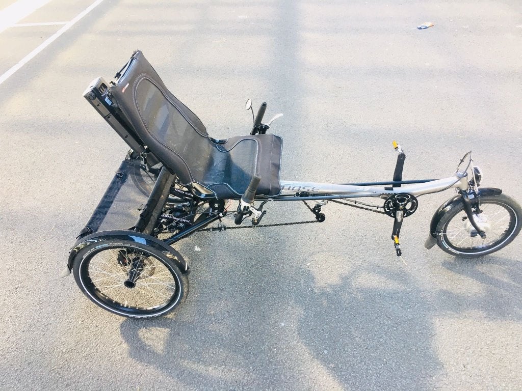 Hase lepus Ligfiets Electrisch te koop., Ophalen of Verzenden, Gebruikt, Overige merken
