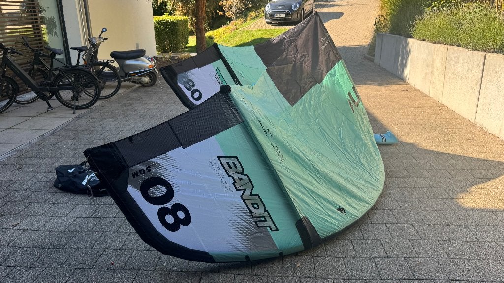 F-One Bandit Tec 6, 8 2026 -50% as new, Watersport en Boten, Geen board, Zo goed als nieuw, Kite, Verzenden