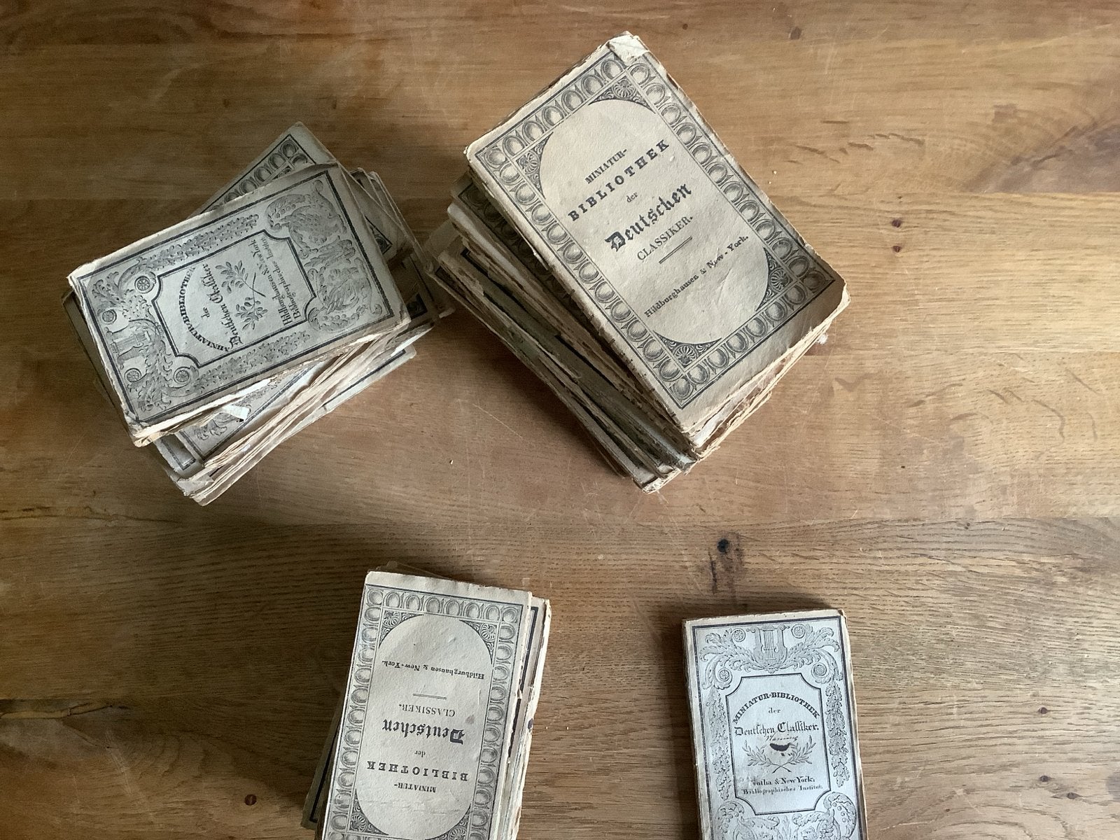 Miniatuur-Bibliothek der Deutschen Classiker 45 stuks, Ophalen of Verzenden