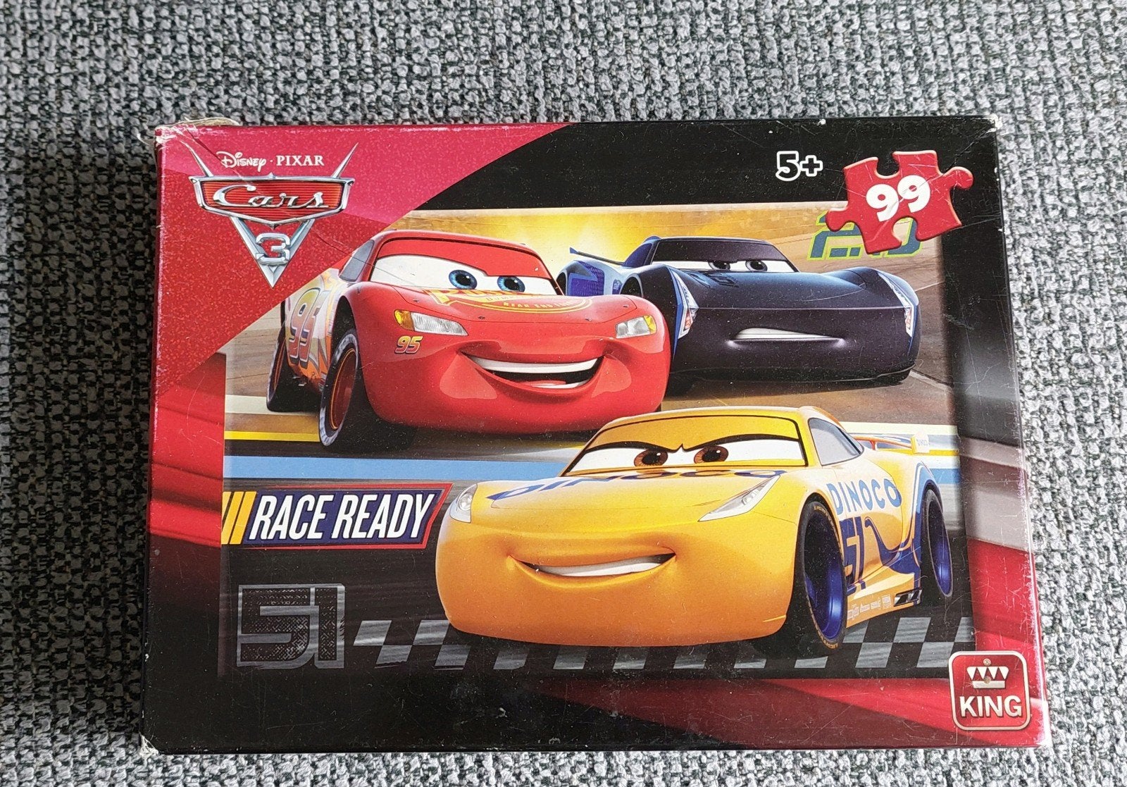 Cars puzzel 99 stukjes, Ophalen of Verzenden, Meer dan 50 stukjes