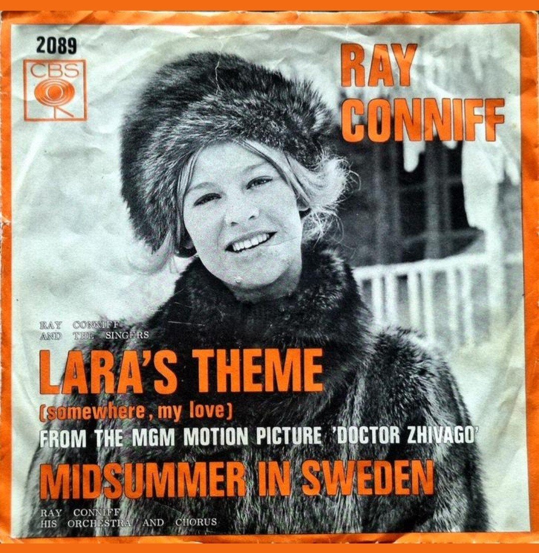 7"/SINGLE  RAY CONNIFF - Lara's Theme (Somewhere My Love), Ophalen of Verzenden, Gebruikt, Pop