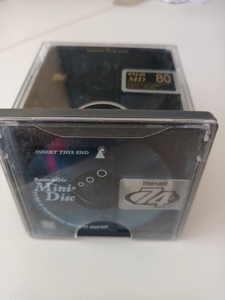 fujimini disc, Ophalen, Gebruikt