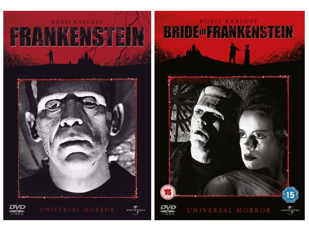 Frankenstein + Bride of Frankenstein (2xDVD) Boris Karloff, Alle leeftijden, Ophalen of Verzenden, Zo goed als nieuw, Overige gebieden