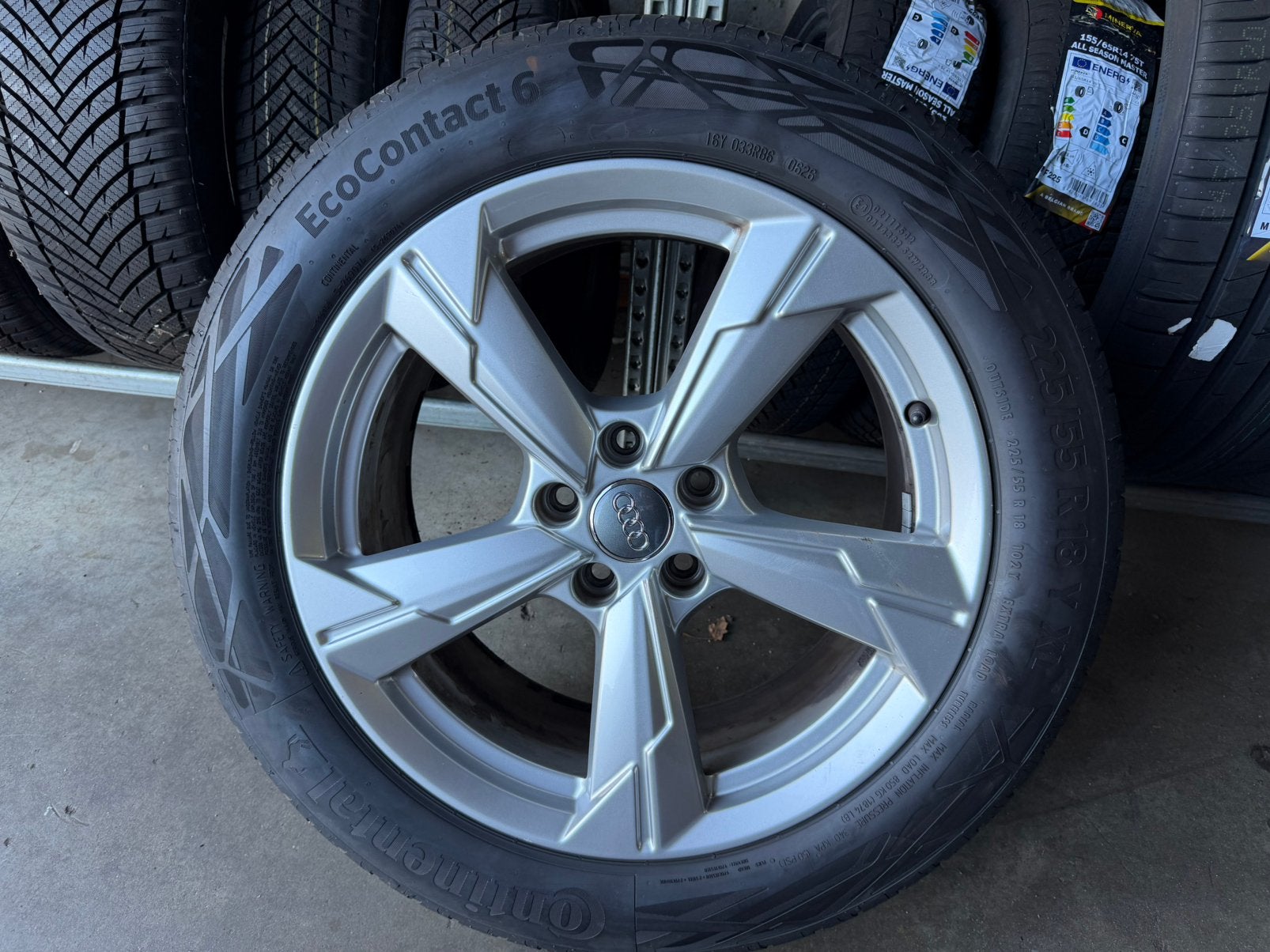Orginele audi A6/A7/A8/Q3/Q5 Velgen 225/55/18 zomer!!, Ophalen, 18 inch, Banden en Velgen, Nieuw