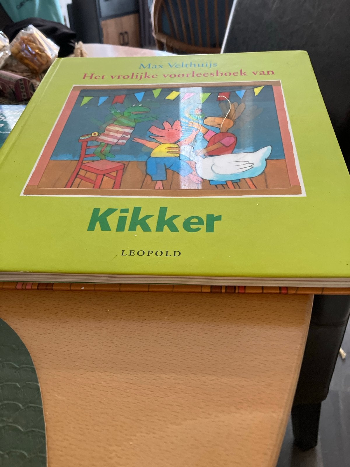 Het vrolijke voorleesboek van Kikker - Max Velthuijs, Boeken, Ophalen of Verzenden, Zo goed als nieuw, Sprookjes