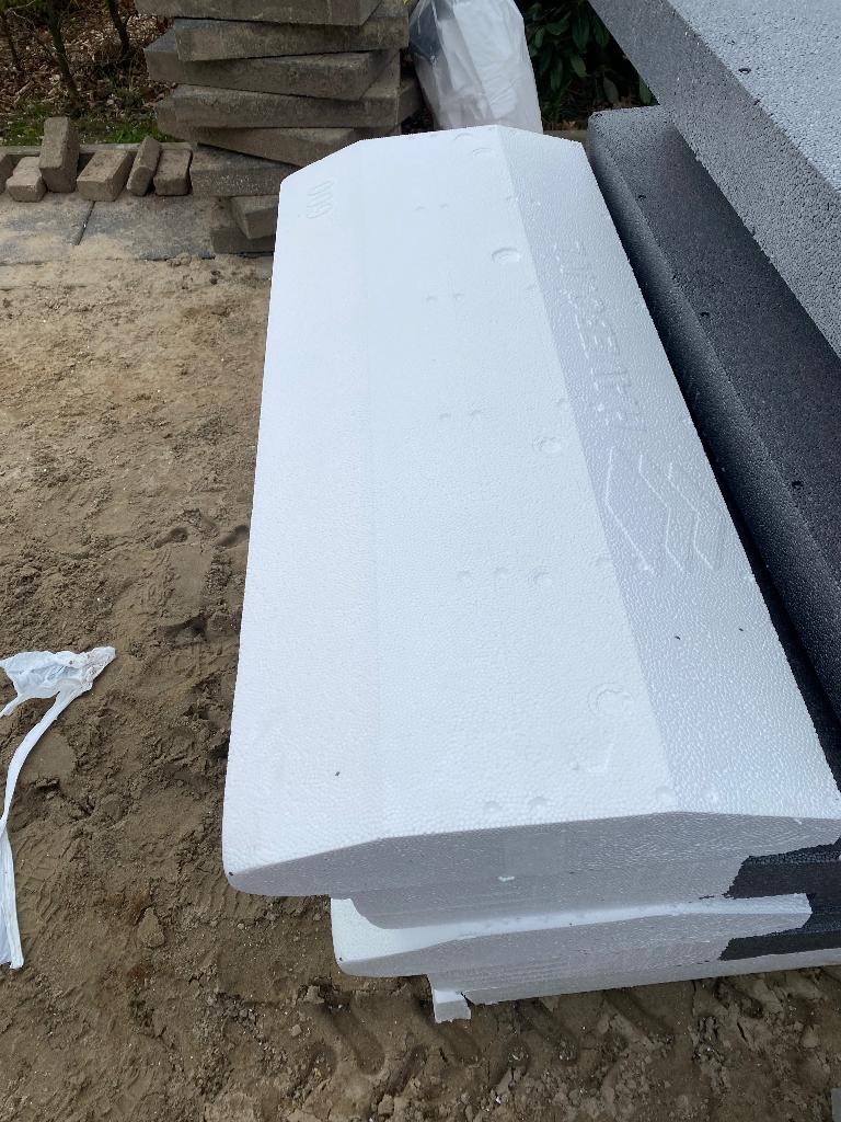 4x  Havebo broodjesvloer EPS  125 cm h.o.h 60 cm (Rc=3,7), Doe-het-zelf en Verbouw, Ophalen, Overige materialen, 4 tot 8 cm, Nieuw