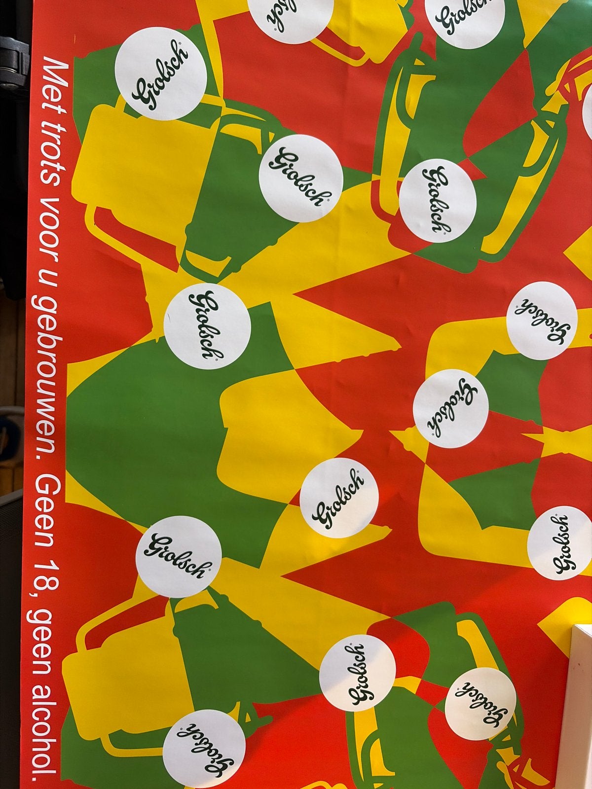 Grolsch vlaggenlijn - Nieuw in verpakking, Ophalen of Verzenden, Nieuw, Overige typen