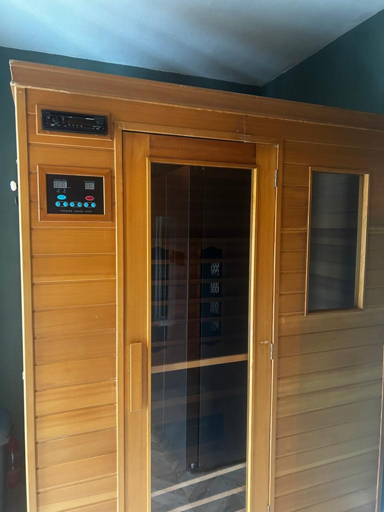 Heerlijke warmte Sauna, Ophalen, Gebruikt, Complete sauna