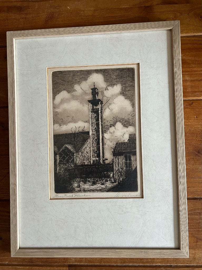 Hervormde kerk Breskens. Ets., Ophalen