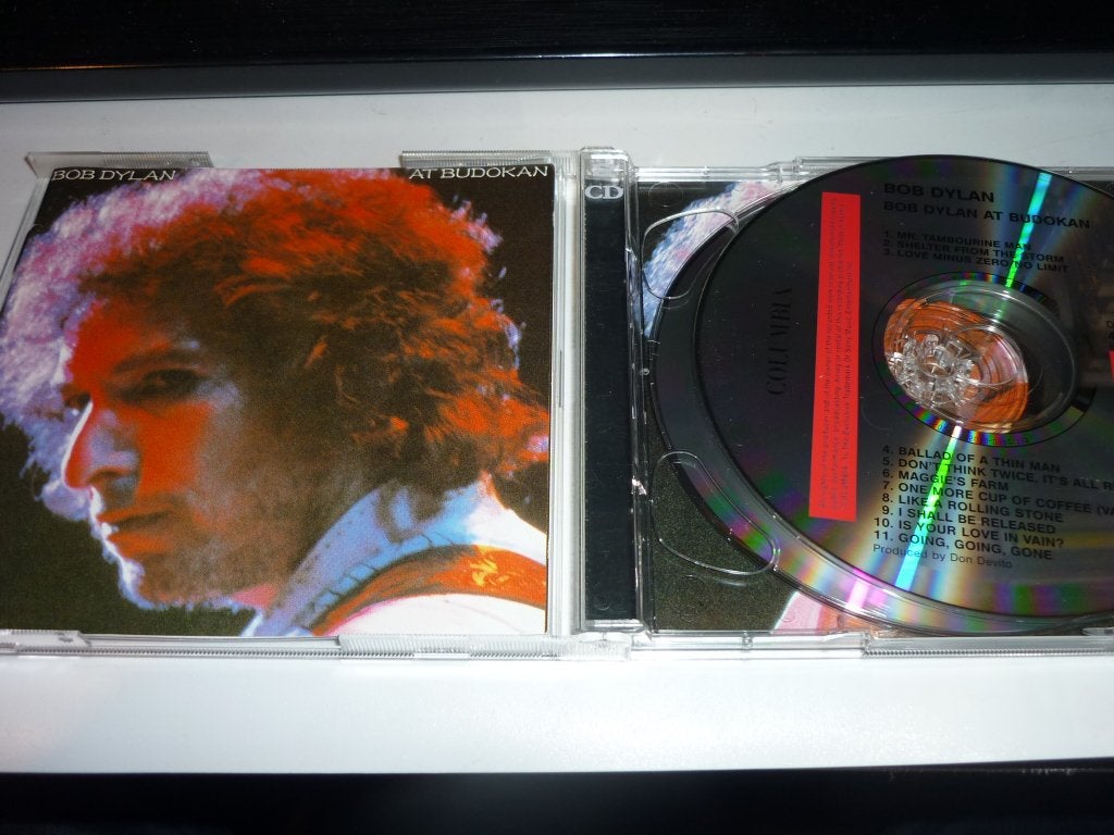 Bob Dylan de dubbel cd at budokan, Verzenden, Zo goed als nieuw, Singer-songwriter