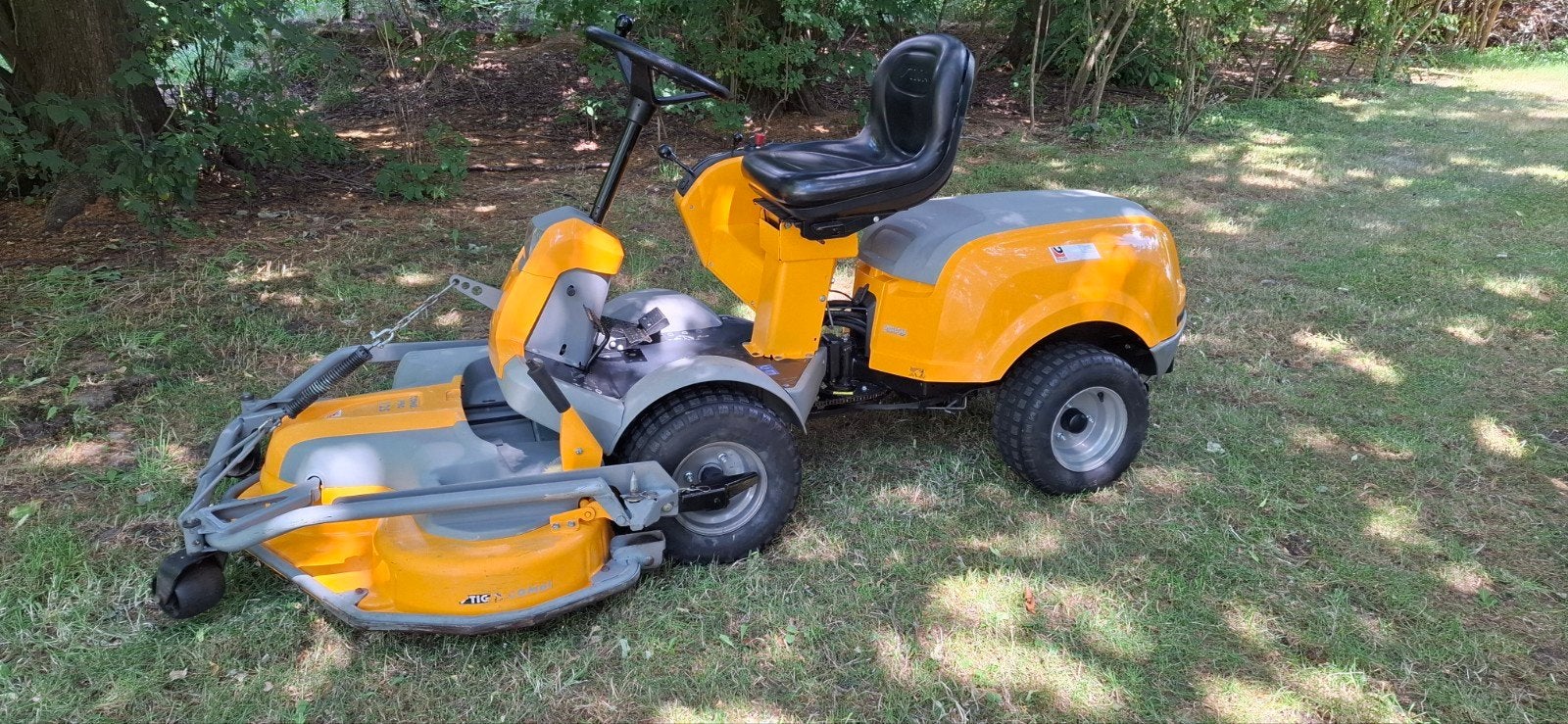 Stiga pwx 740 4x4 en stuurbekrachting, Tuin en Terras, Zitmaaiers, Ophalen, Stiga, Zo goed als nieuw, 120 cm of meer