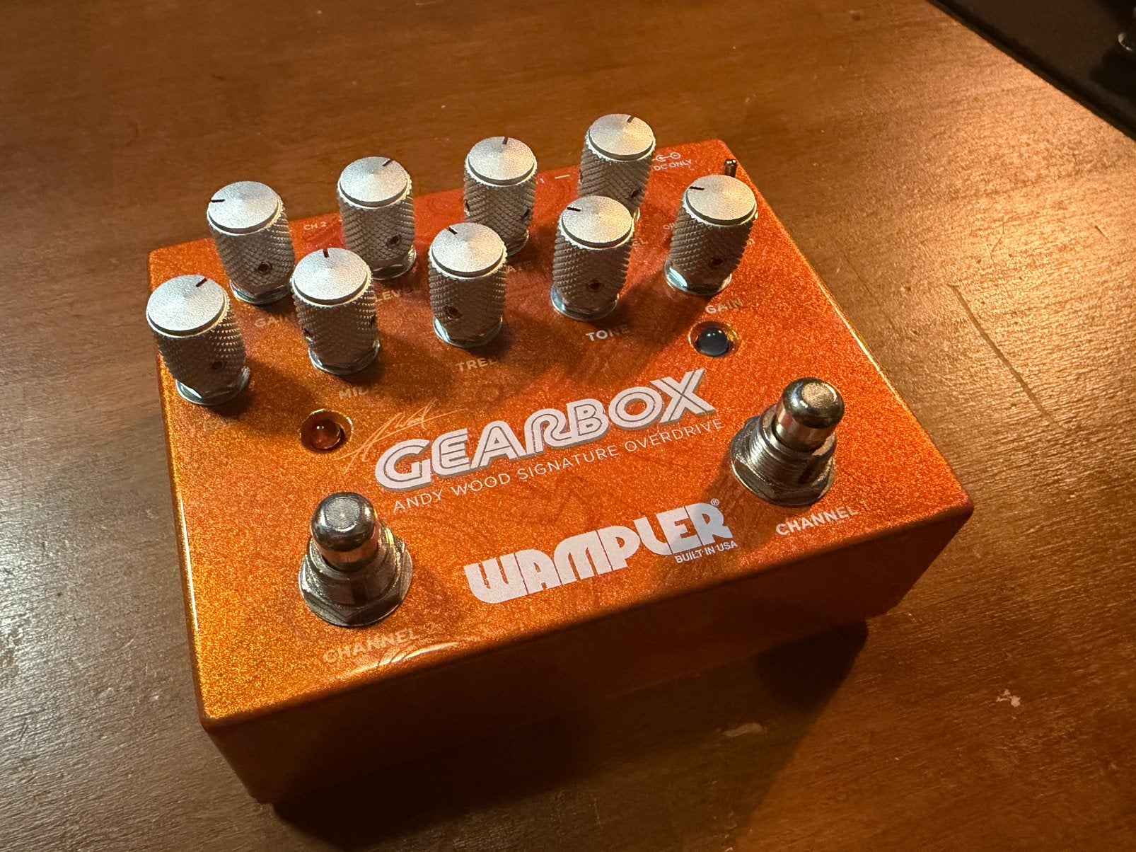 Wampler Gearbox, Ophalen of Verzenden, Zo goed als nieuw, Distortion, Overdrive of Fuzz