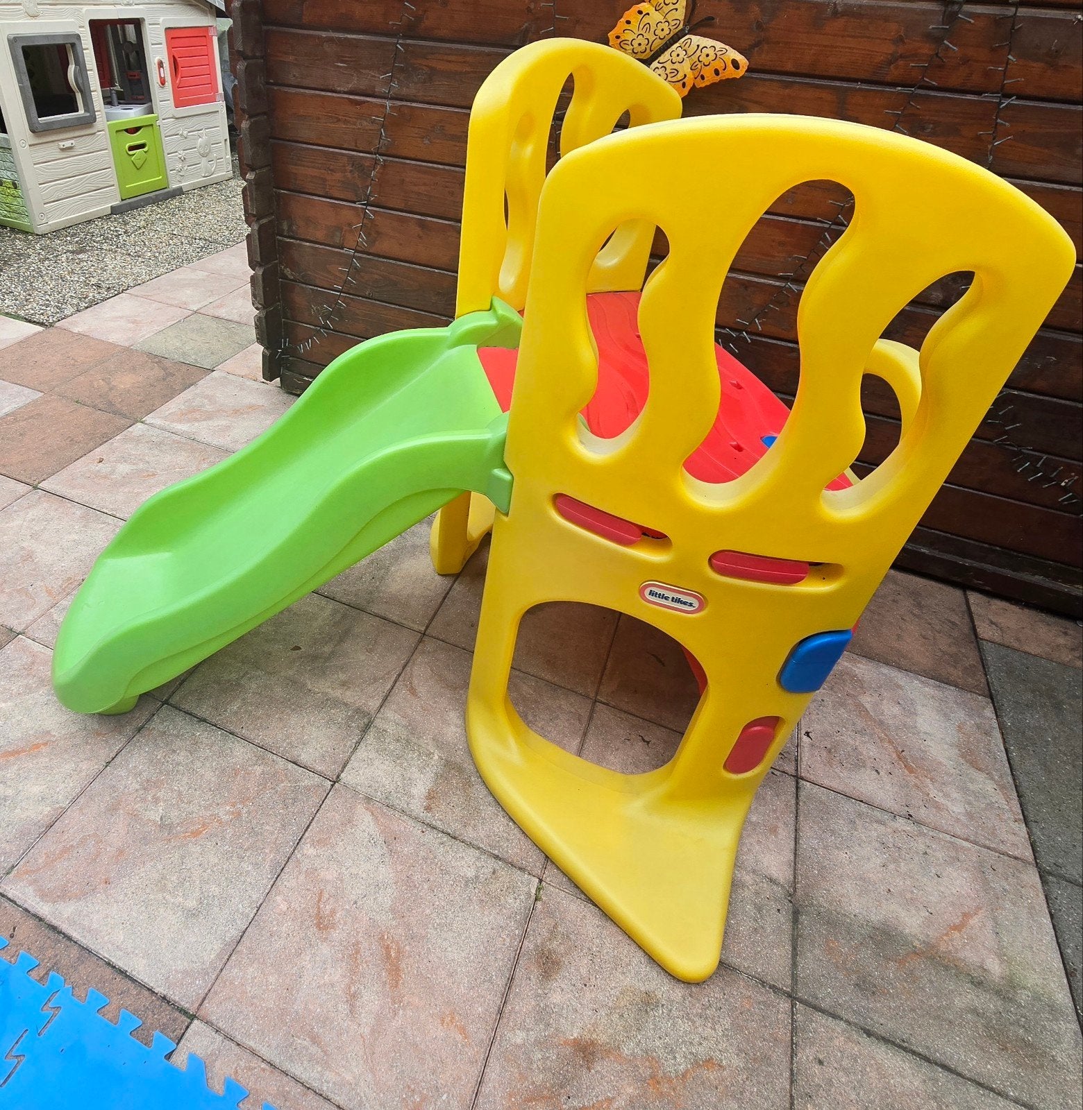 Little Tikes Klimtoestel met Glijbaan - Zo goed als nieuw, Ophalen, Zo goed als nieuw, Klimwand