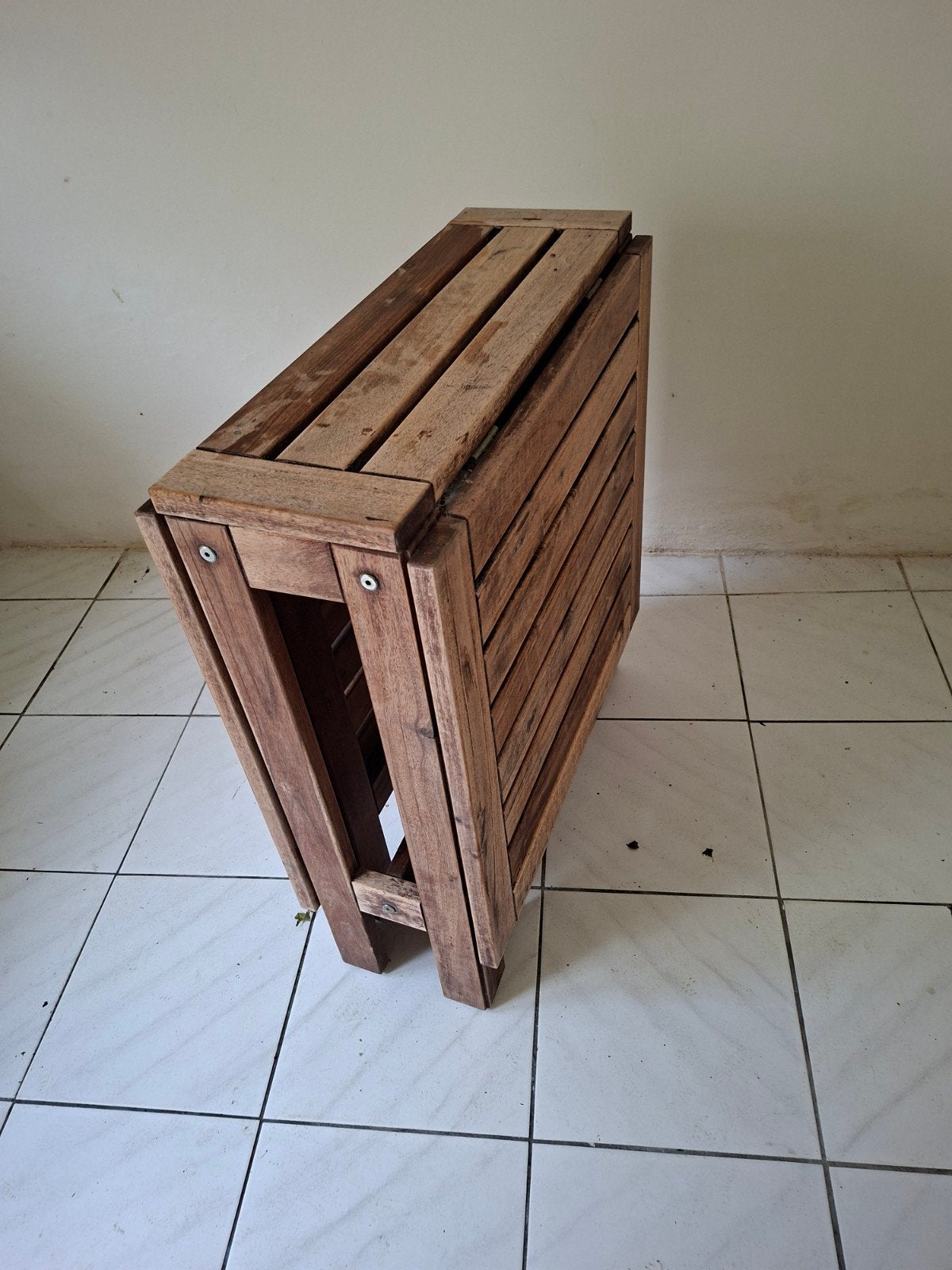 IKEA inklapbare tuintafel, Ophalen, Gebruikt, Rechthoekig, Hout