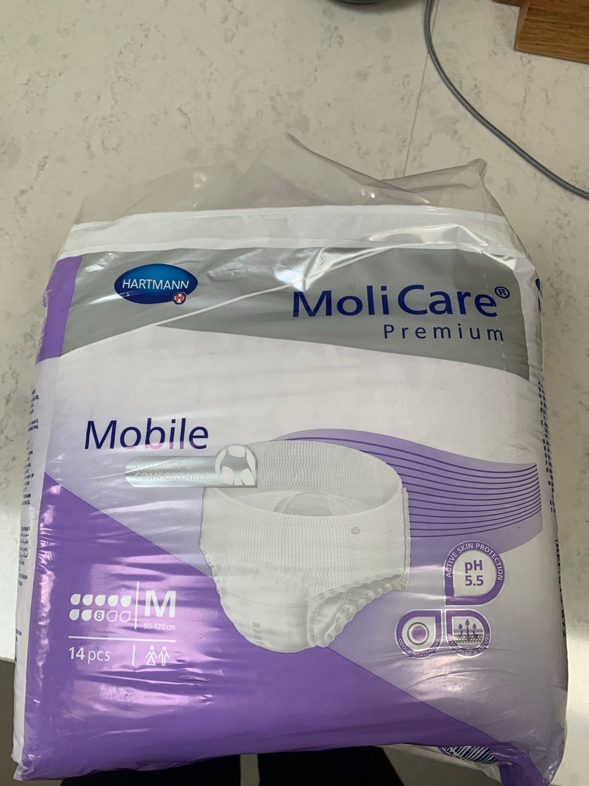 Luierbroekjes molicare maat m, Ophalen