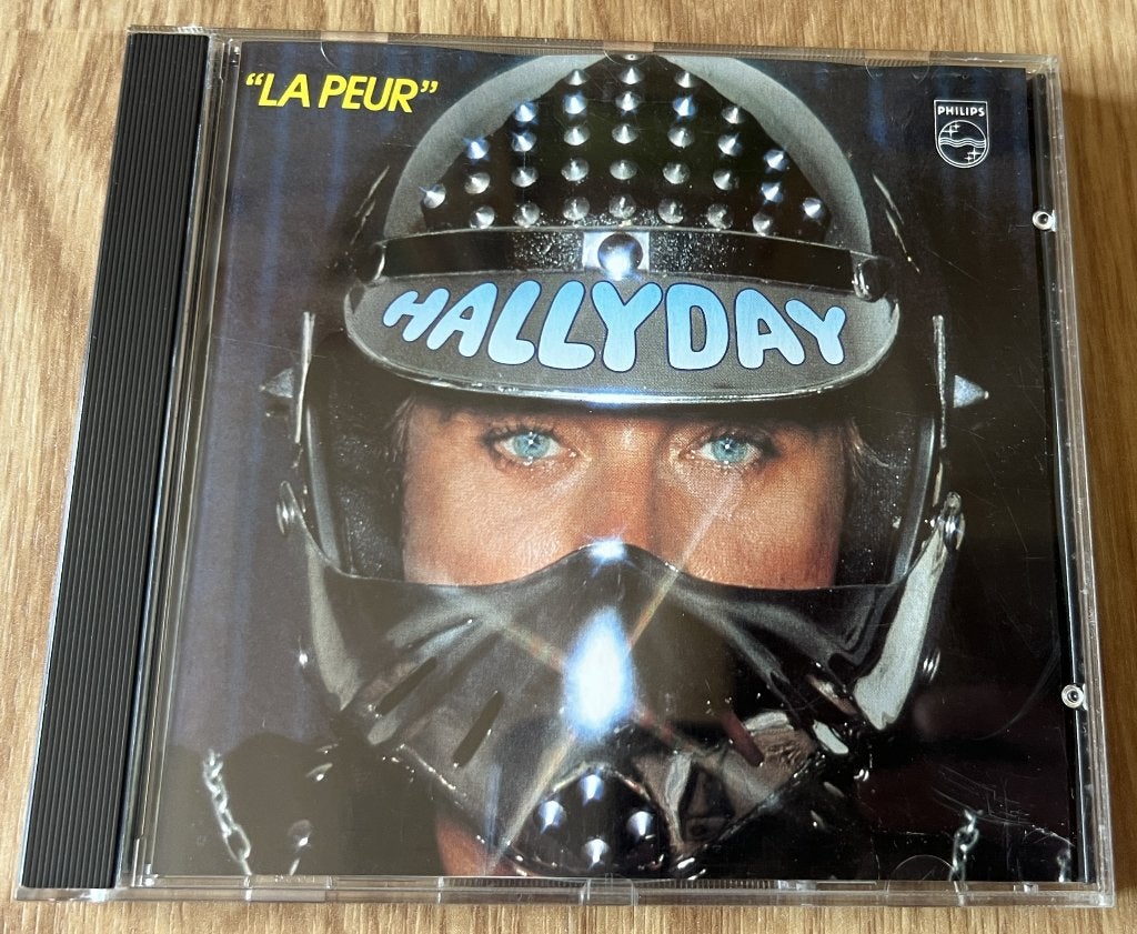 CD Johnny Hallyday - La Peur, Ophalen of Verzenden, Zo goed als nieuw