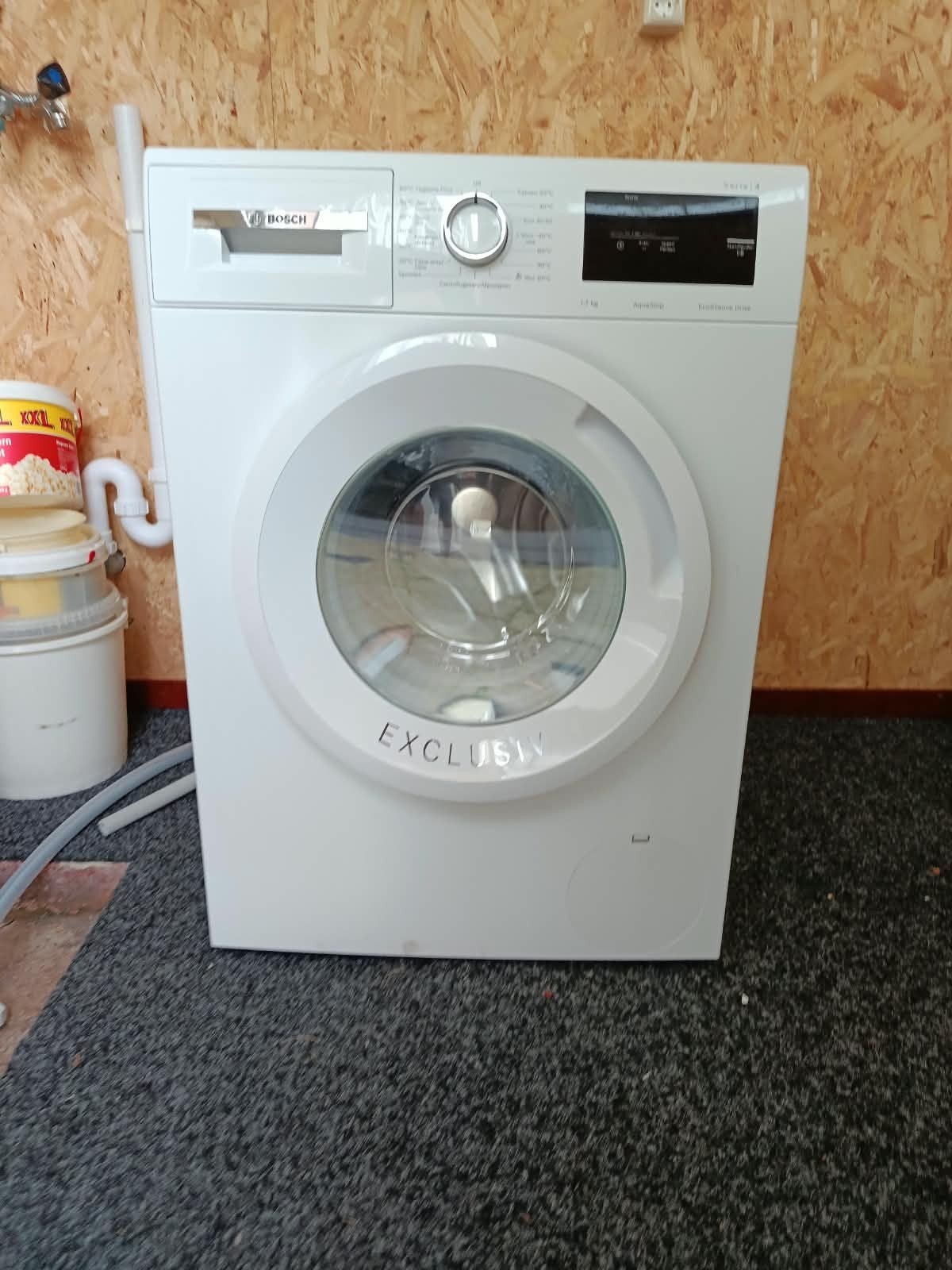 Bosch Wasmachine - Zo goed als nieuw, weinig gebruikt, Witgoed en Apparatuur, Ophalen, Zo goed als nieuw, 85 tot 90 cm, 1200 tot 1600 toeren