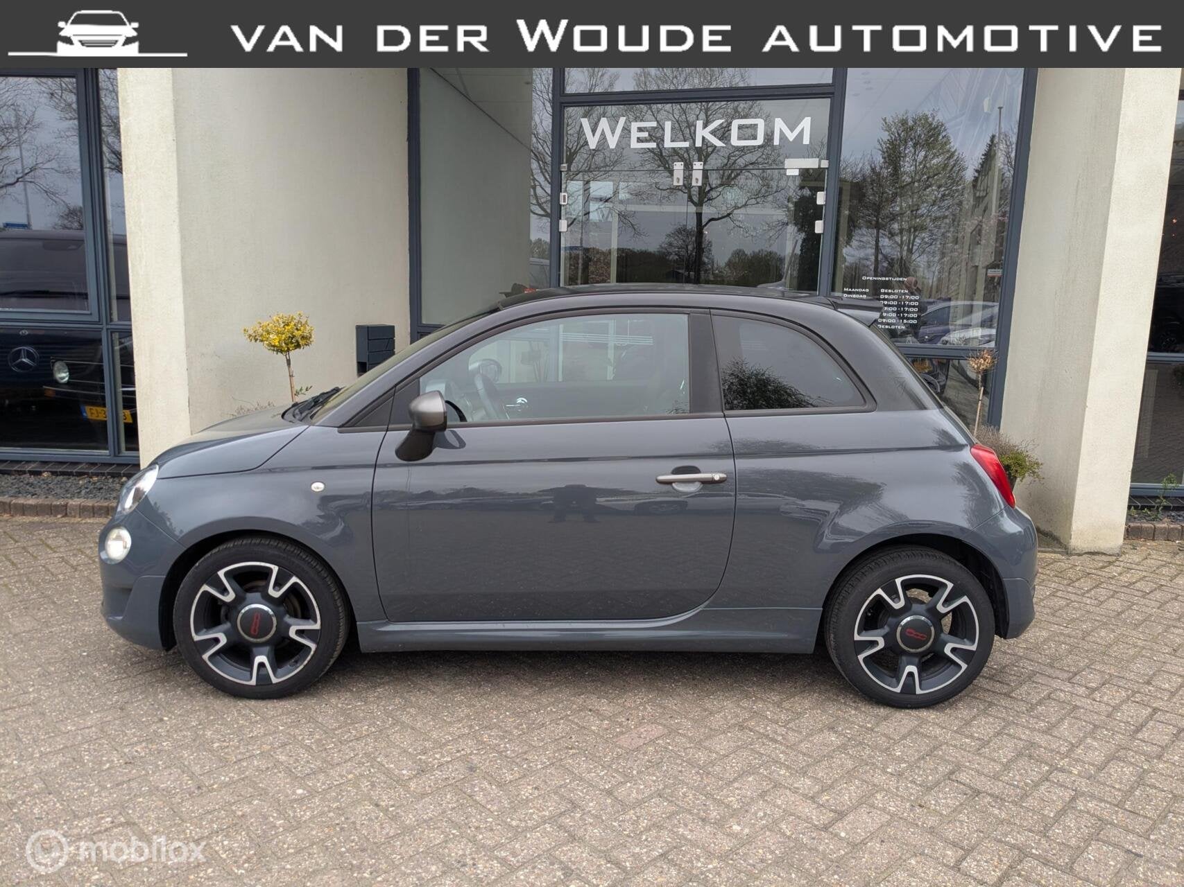Fiat 500 0.9 105pk Turbo Sport ICE Wrap bicolore, Auto's, Voorwielaandrijving, 905 kg, Bedrijf, Handgeschakeld