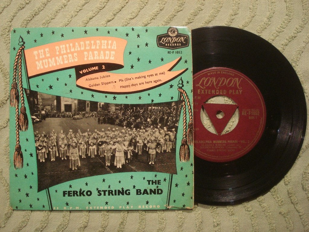 The Ferko String Band 7" EP: 'Philadelphia Mummers Parade 2', Gebruikt, Overige genres, 7 inch, Ophalen of Verzenden