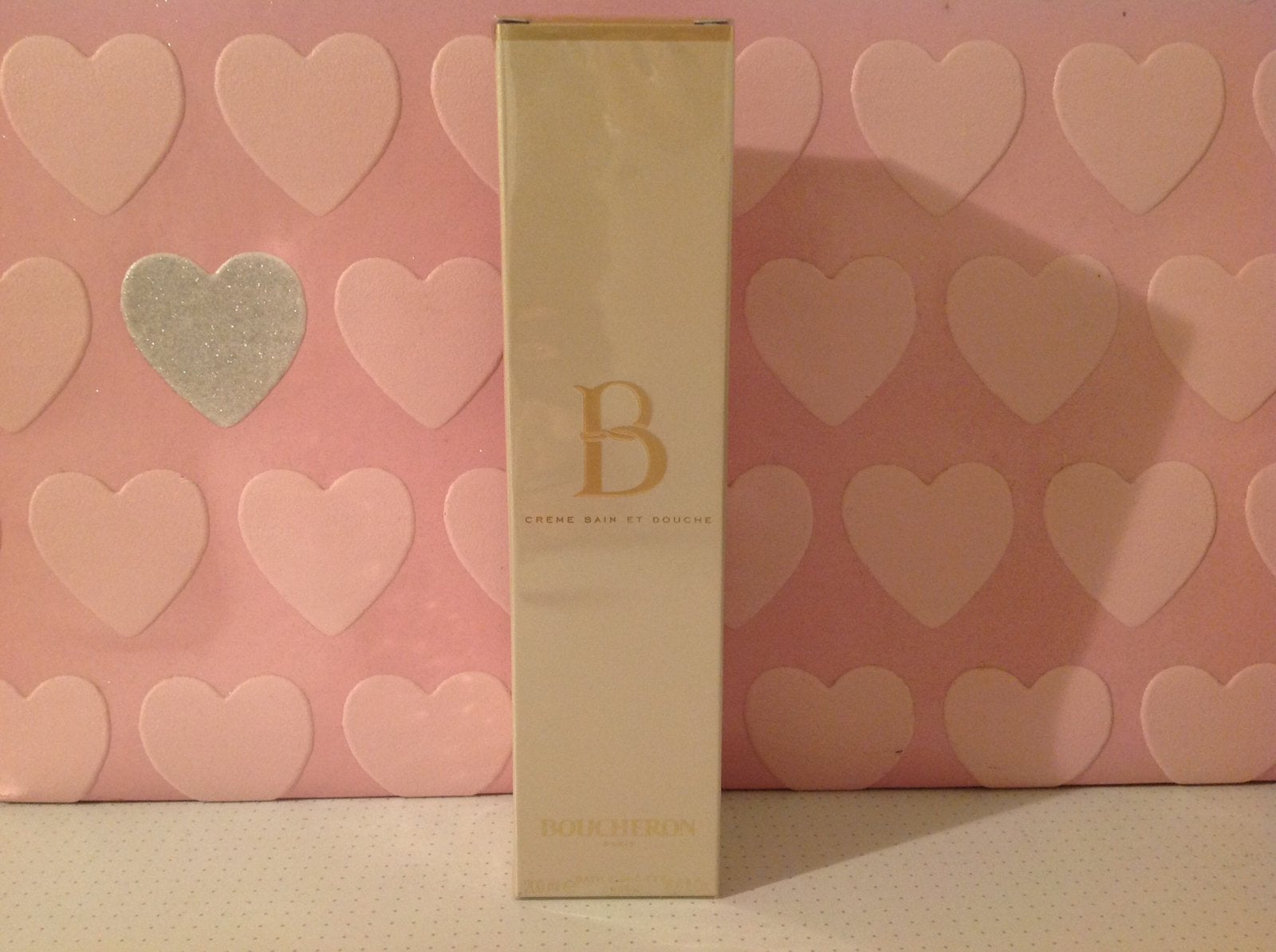 Boucheron B 200ml bad en douchecreme discontinued, Ophalen of Verzenden, Nieuw, Bad & Douche