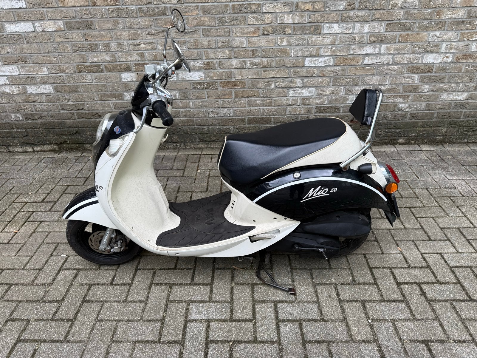 Sym Mio 50cc Snorfiets (Blauwe Plaat), Ophalen, Gebruikt, Benzine, SYM