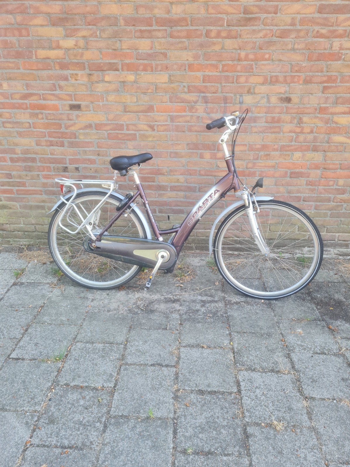damesfiets Sparta 28inch met handremmen doet het uitstekend, Ophalen, Sparta, Gebruikt, Velgrem