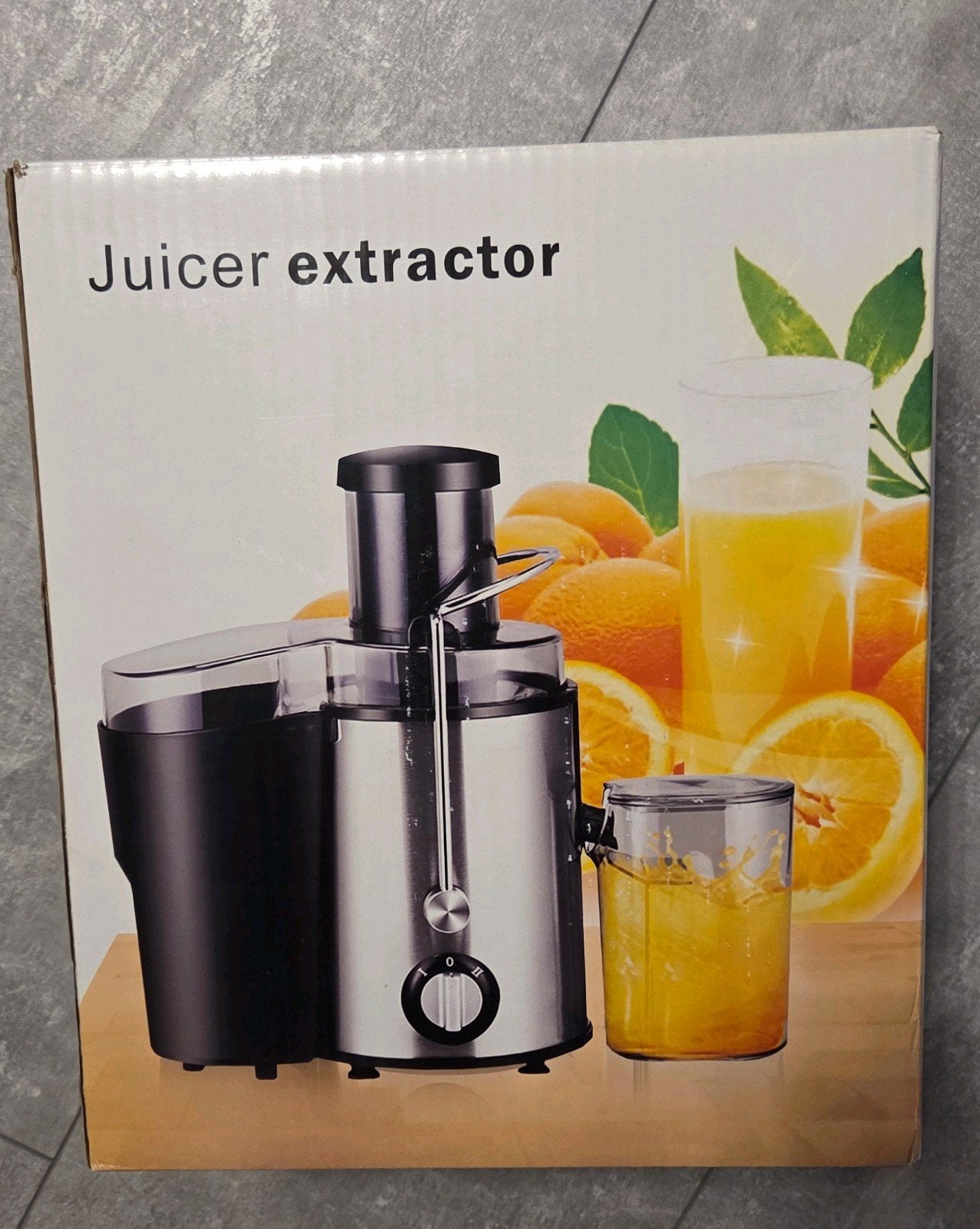 Nieuwe Sapcentrifuge - Juicer Extractor in doos, Witgoed en Apparatuur, Juicers, Ophalen, Nieuw, Sapcentrifuge
