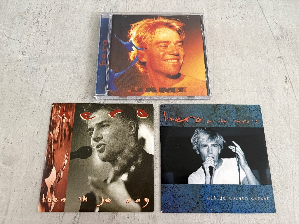 Hero - Jam! CD + 2 CD Singles, Cd's en Dvd's, Ophalen of Verzenden, Zo goed als nieuw, Pop