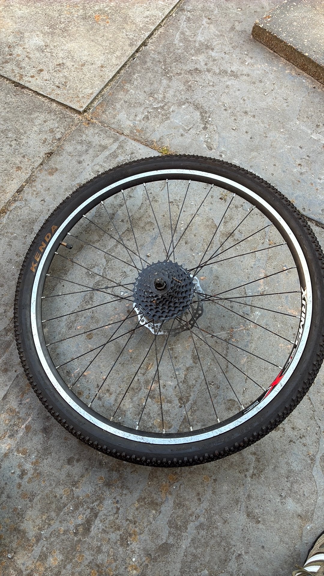 XRIMS Shimano mountainbike wielen met schijfremmen 50-559, Fietsen en Brommers, Fietsonderdelen, Ophalen, Zo goed als nieuw, Mountainbike