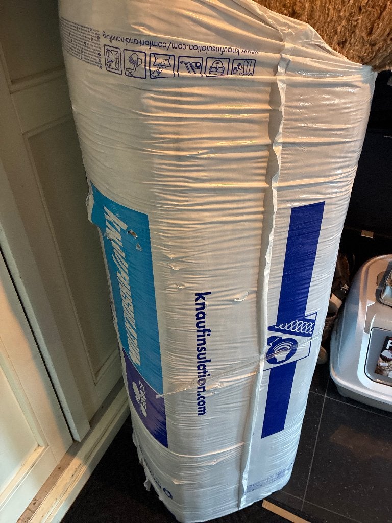 Glaswol, Doe-het-zelf en Verbouw, Isolatie en Afdichting, Ophalen, 4 tot 8 cm, Nieuw, 5 tot 10 m²