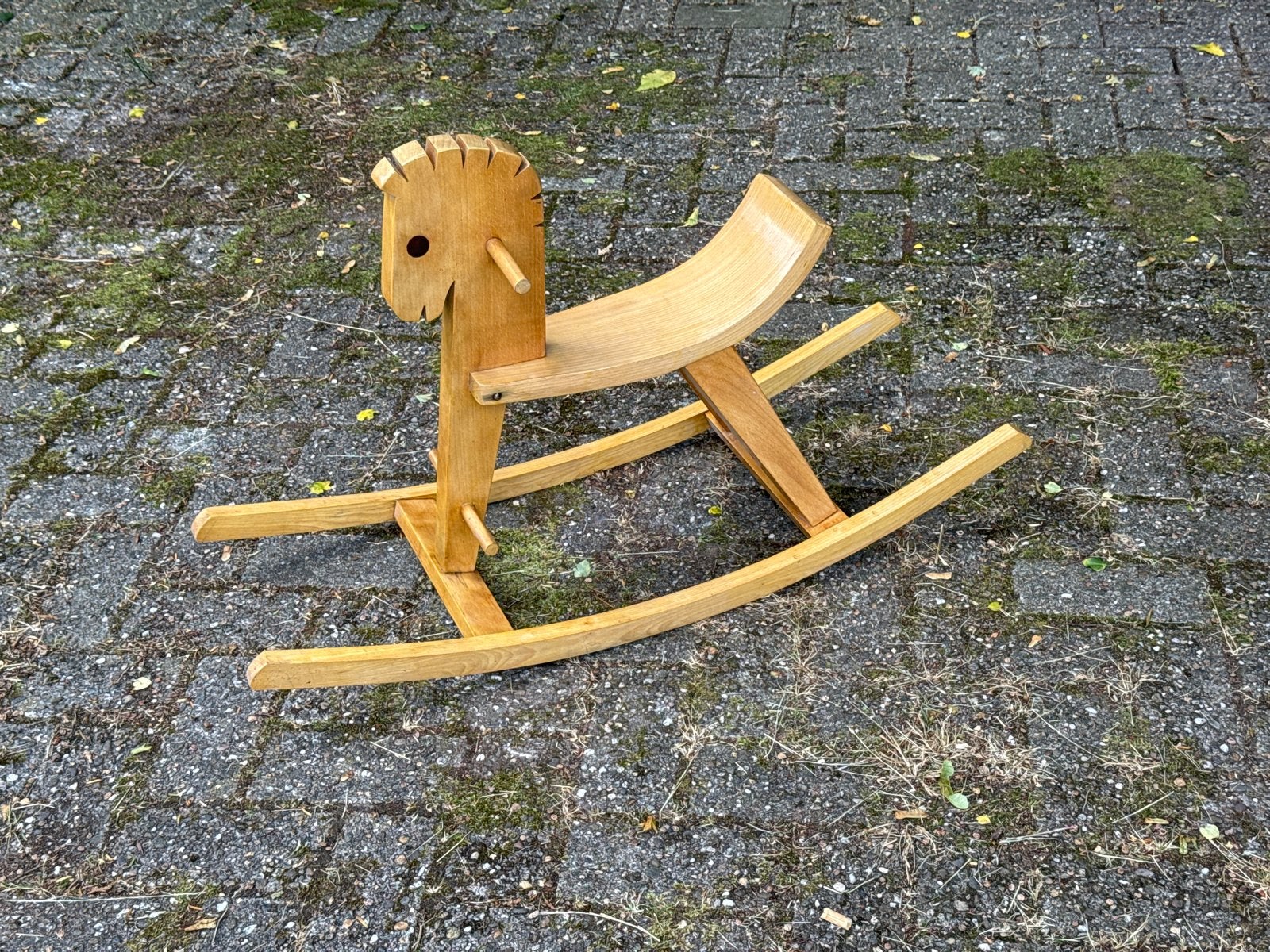 Ostheimer Vintage Houten Hobbelpaard - Superstevig & Uniek, Kinderen en Baby's, Speelgoed | Houten speelgoed, Ophalen, Gebruikt