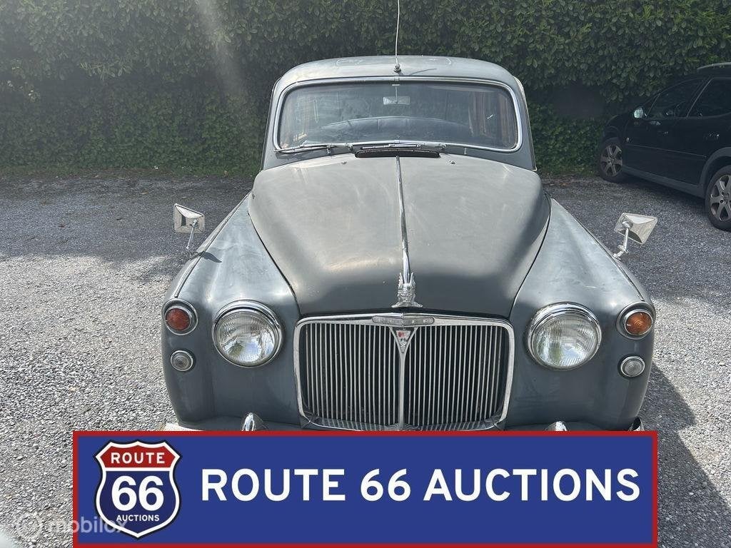Rover P4 110 | 1964 | Route 66 Auctions, Auto's, Rover, Overige carrosserieën, Zwart, Bedrijf