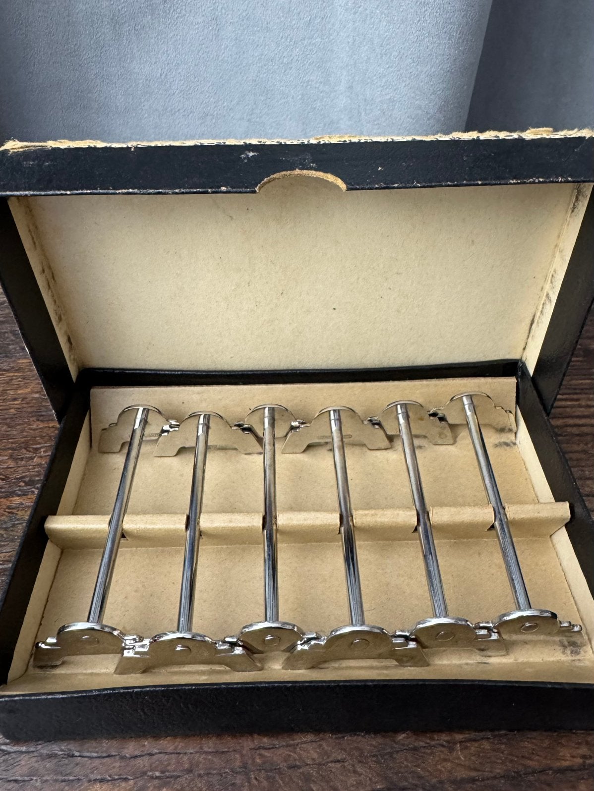Vintage art deco messenleggers gero zilmeta, Antiek en Kunst, Ophalen of Verzenden