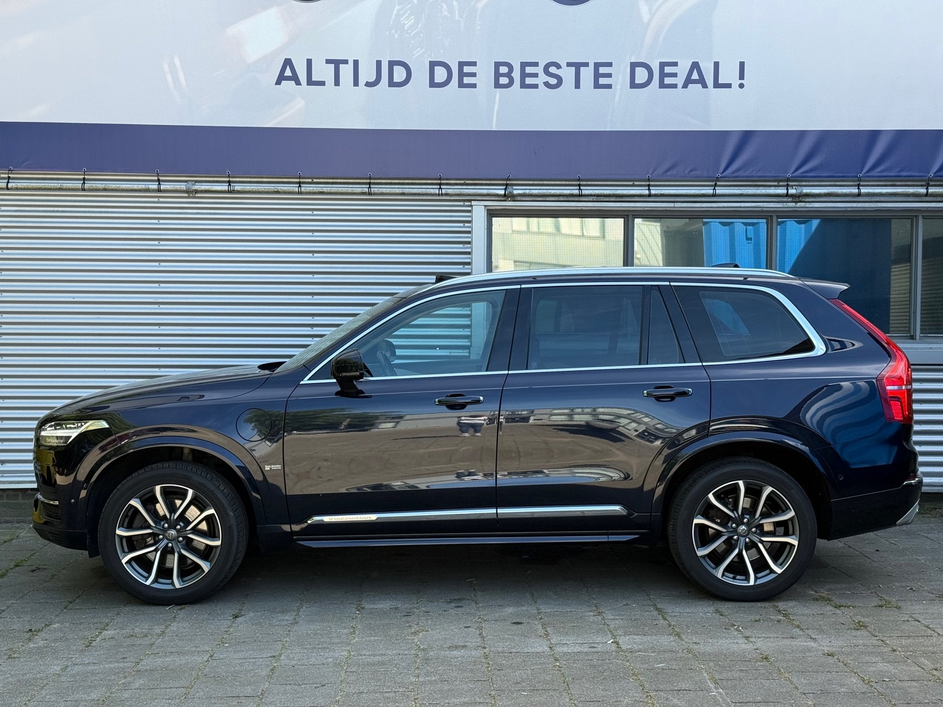 Volvo XC90 2.0 T8 Twin Engine AWD Inscription luxe 78,92% SO, Gebruikt, 1969 cc, 7 stoelen, Bedrijf