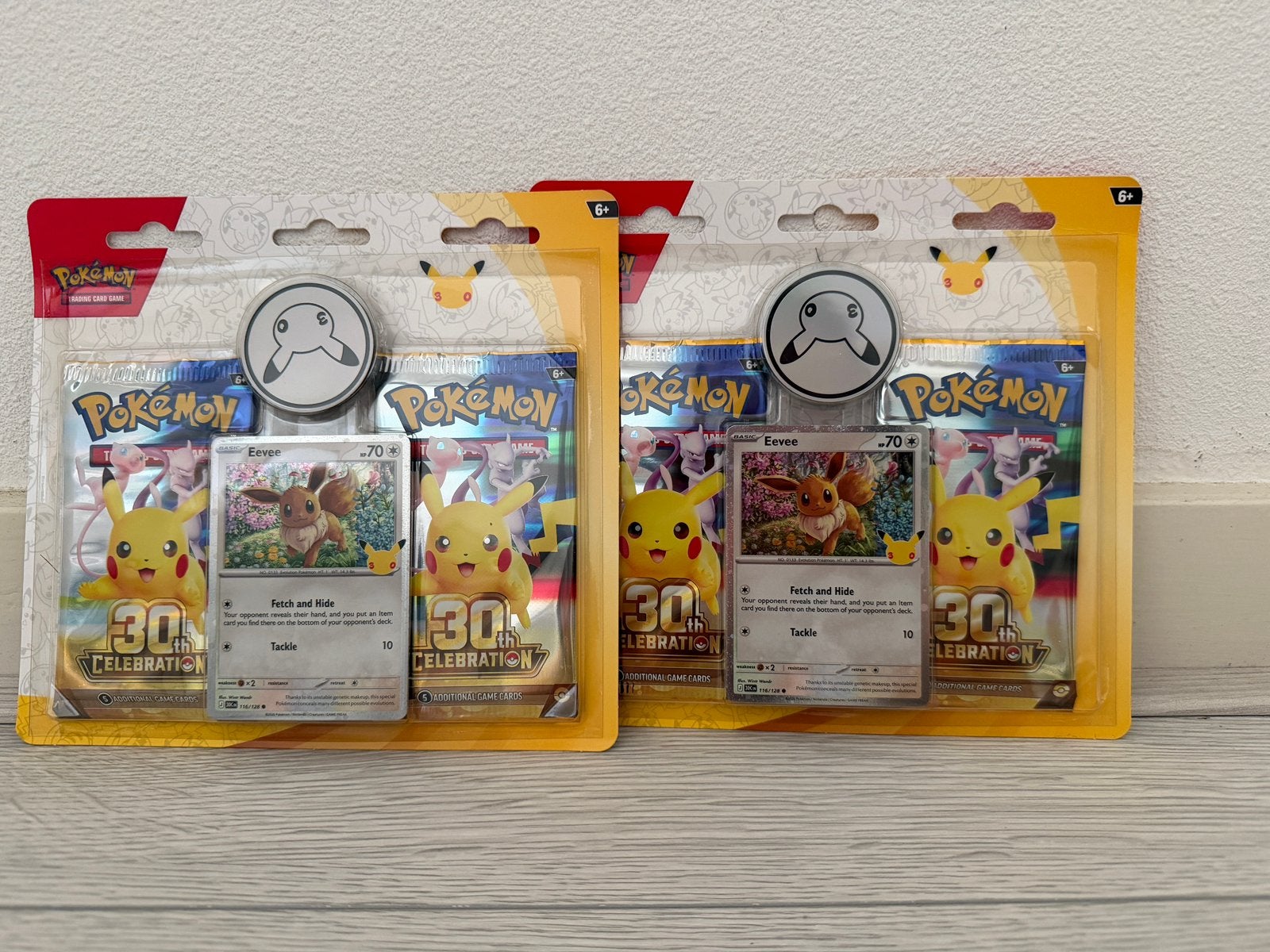 Pokémon TCG: 30th Anniversary - 2-Pack Blister, Ophalen of Verzenden, Nieuw, Overige typen, Foil