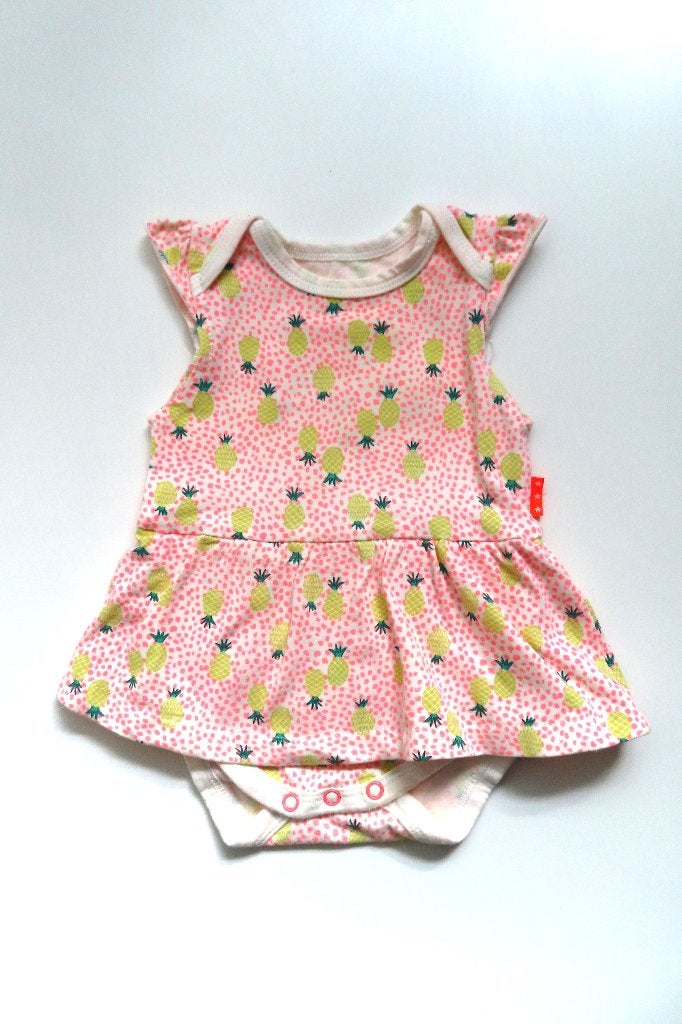 Romperjurkje Ananas Hema mt 56 (4421), Meisje, Ophalen of Verzenden, Zo goed als nieuw, Hema