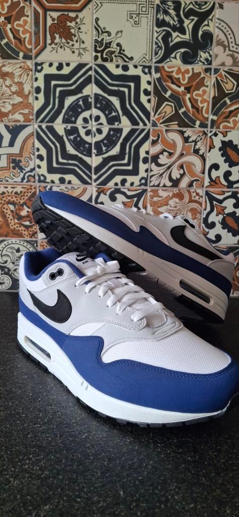 Nike Air Max 1 "Deep Royal Blue" maat 47.5, Ophalen of Verzenden