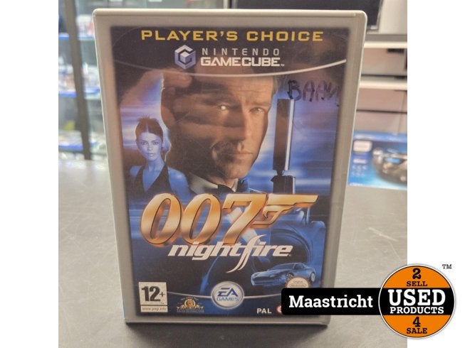 Gamecube Game | 007 Nightfire, Nintendo, Zo goed als nieuw, Support@nintendo.com, 11-1 Hokotate-cho, Kamitoba, Minami-ku
Kyoto 601-8501
Japan